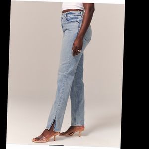 Curve love ultra high rise 90’s straight jean